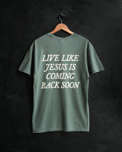 "Jesus is Coming Back" Fern Green Tee (Limited Edition)