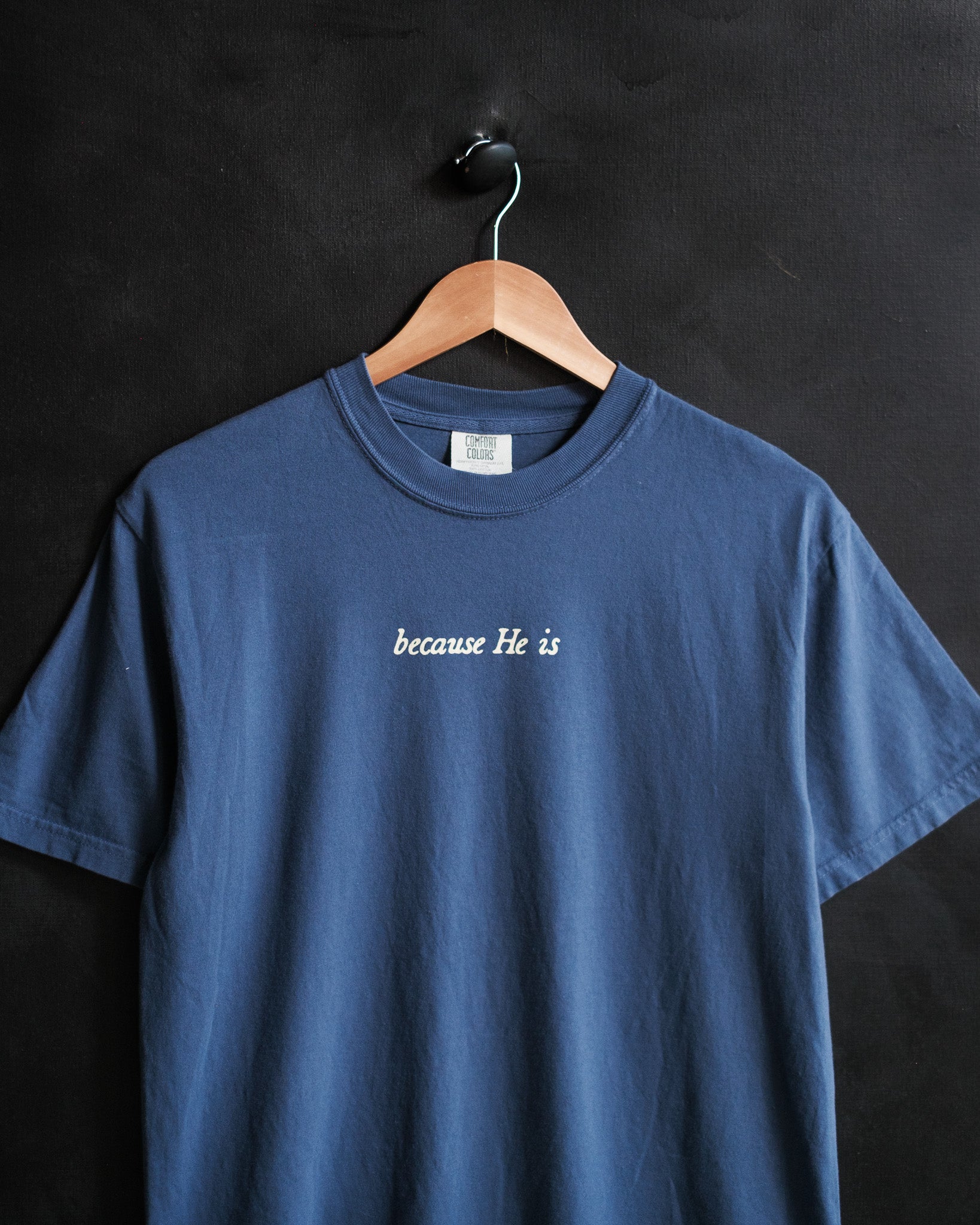 "Jesus is Coming Back" Faded Navy Tee (Limited Edition)