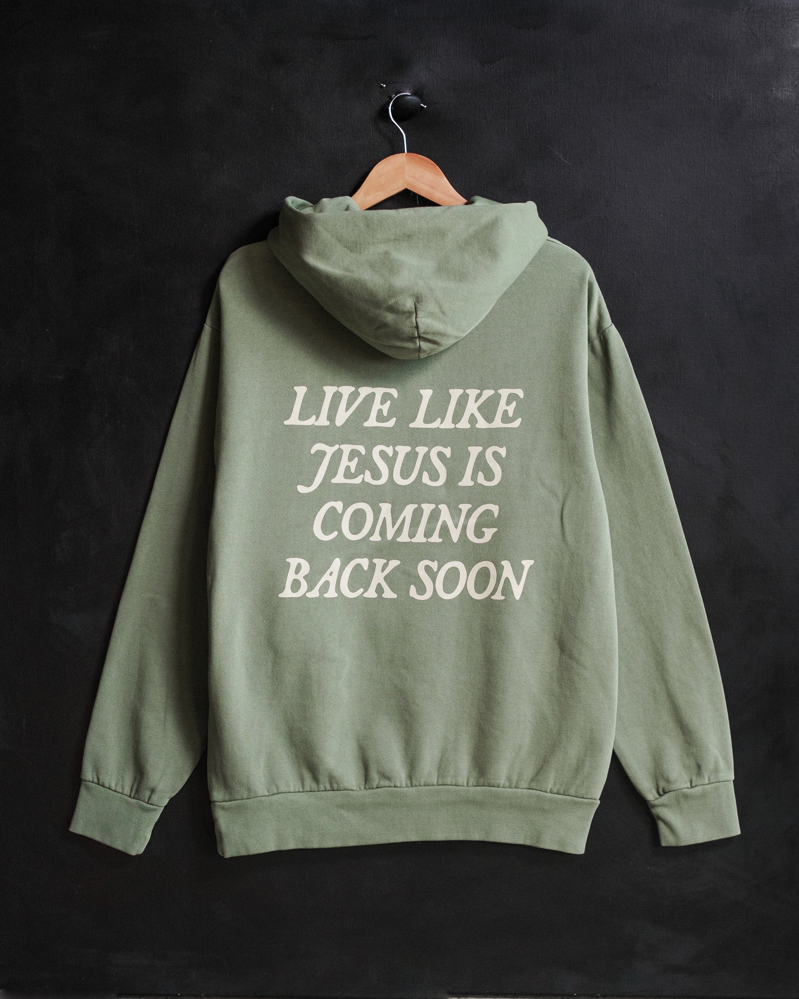 "Jesus is Coming Back" Heavyweight Hoodie (Limited Edition)