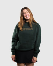 Christian Sweatshirt - Becoming Something BeSo X Redemption Forest Green Crewneck - Proclamation Coalition