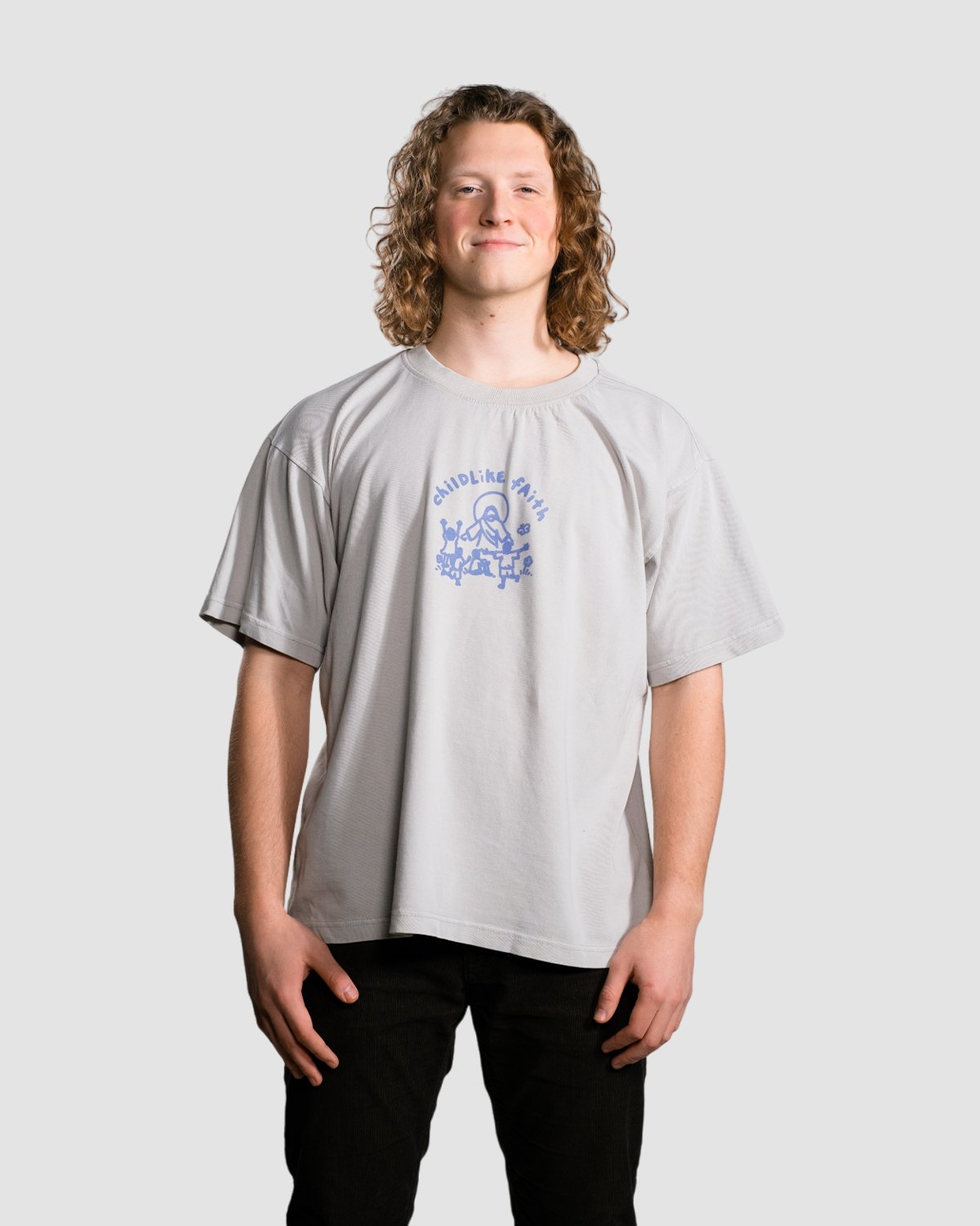 Christian T-Shirt - Childlike Faith Lunar Heavyweight Tee - Proclamation Coalition