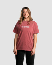 Christian T-Shirt - First Loved Crimson Comfort Colors Tee - Proclamation Coalition