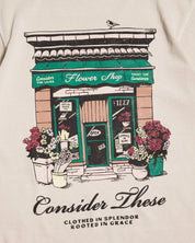 "God's Flower Shop" Heavyweight Tee - Proclamation Coalition