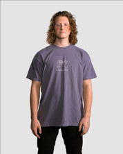 Christian T-Shirt - Promise Keeper - Faded Purple Comfort Colors Tee - Proclamation Coalition