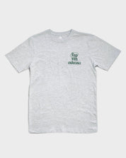 Christian T-Shirt - Run with Endurance Heather Grey Staple Tee - Proclamation Coalition