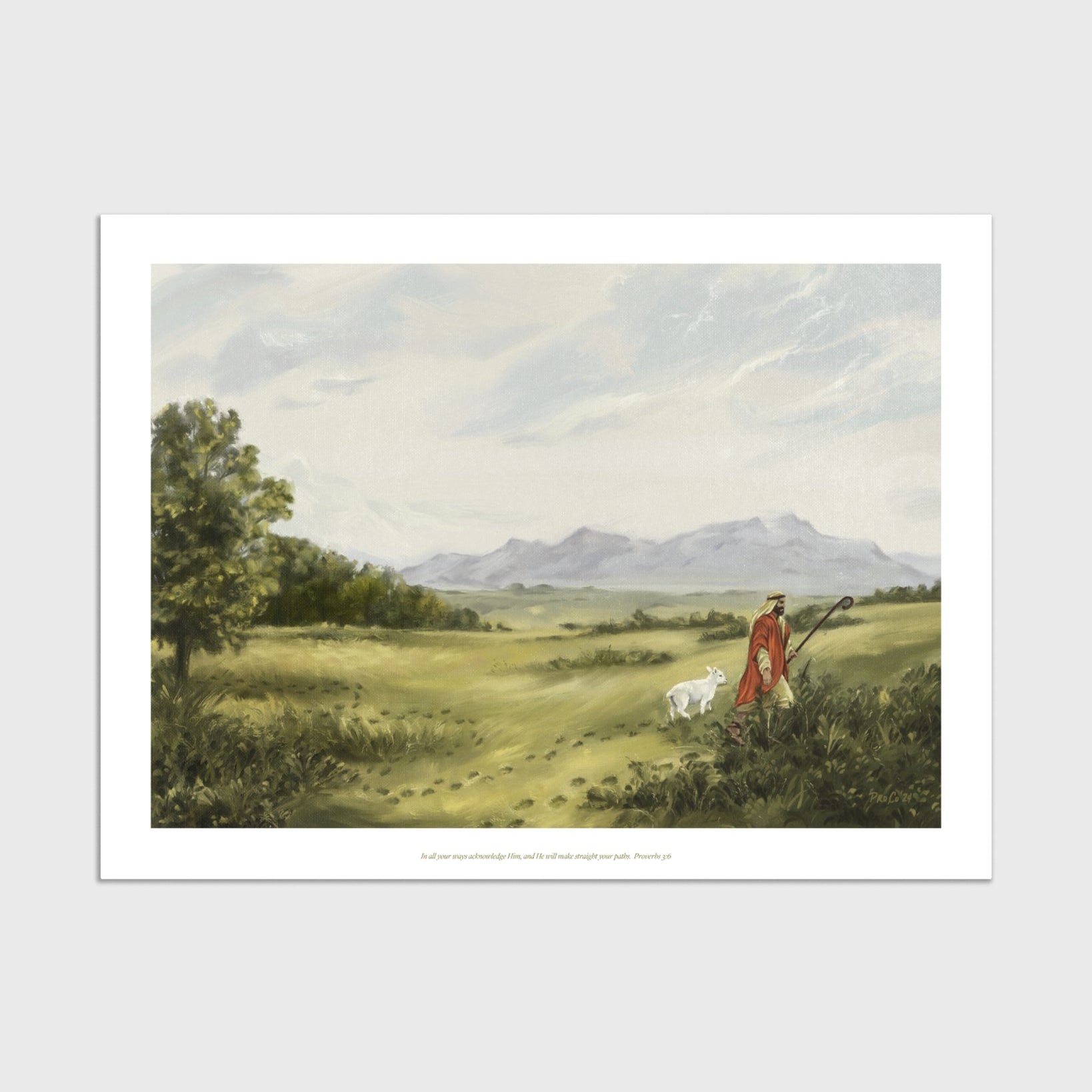 "Straight Paths" 18x24 Art Print - Proclamation Coalition