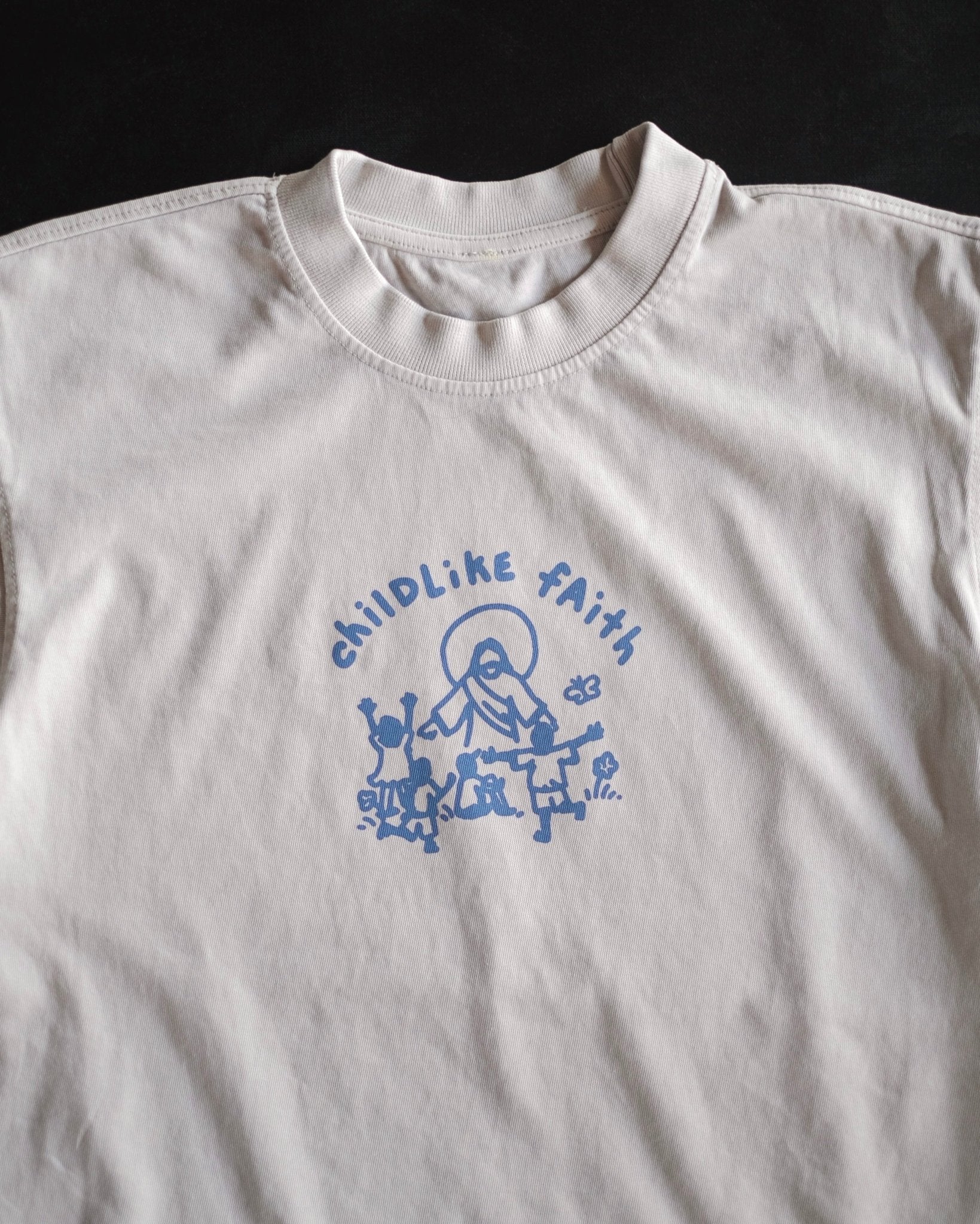 Christian T-Shirt - Childlike Faith Lunar Heavyweight Tee - Proclamation Coalition