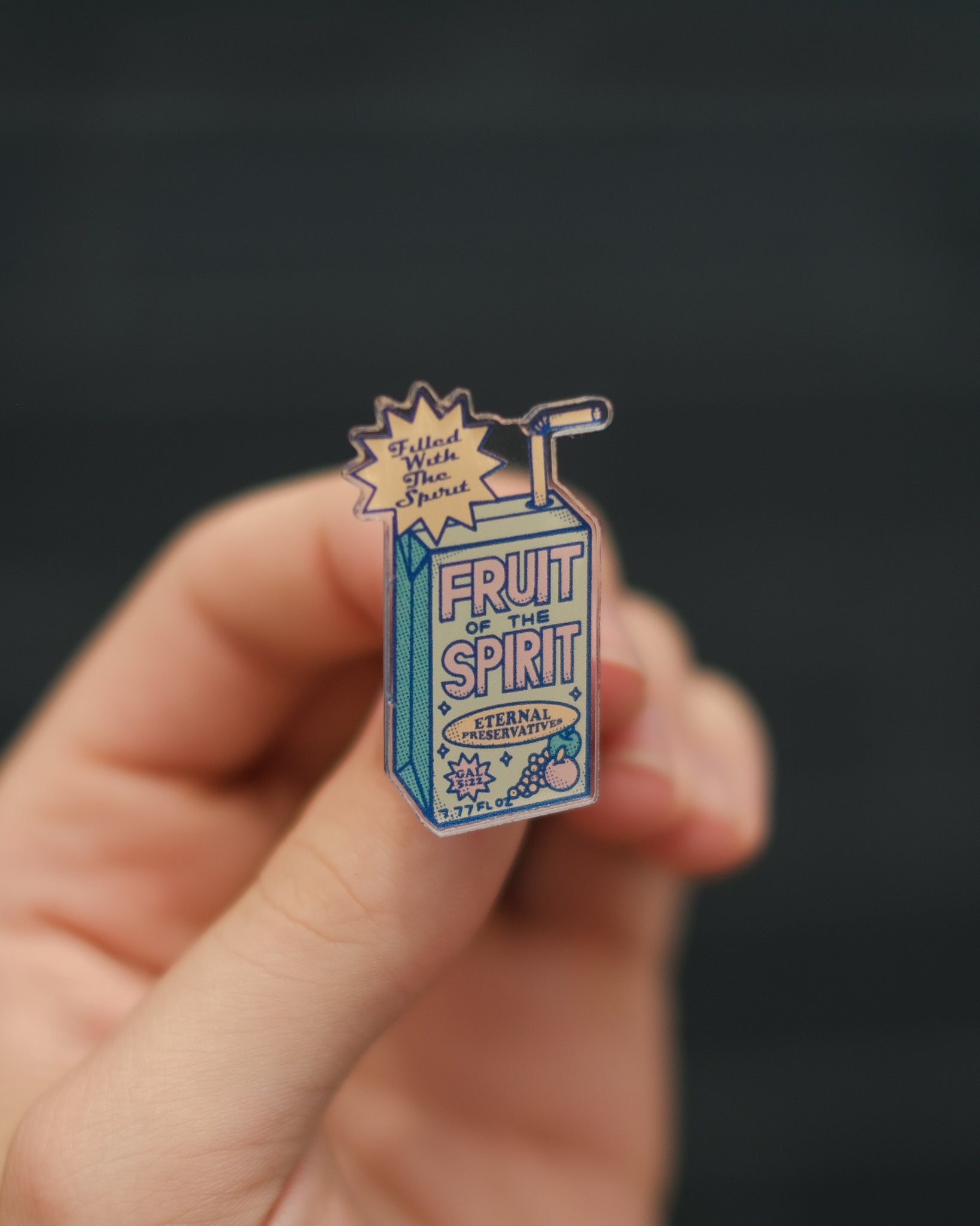 "Juice Box" Pins Proclamation Coalition