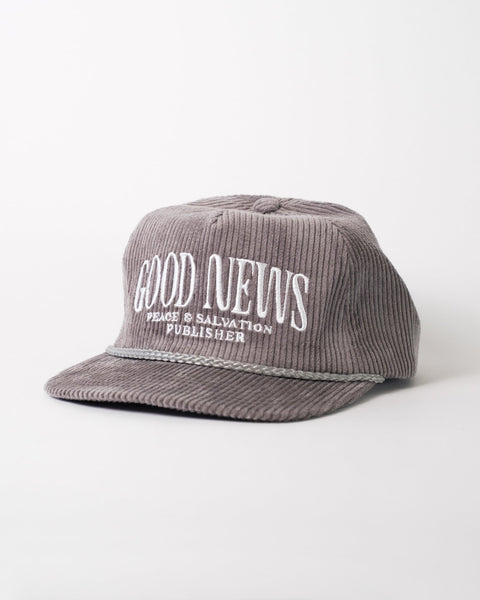 Good News - Smoke Gray Corduroy Hat