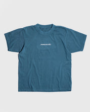 Christian Shirt - Immanuel - Where Jesus Walked Faded Blue Heavyweight Tee - Proclamation Coalition