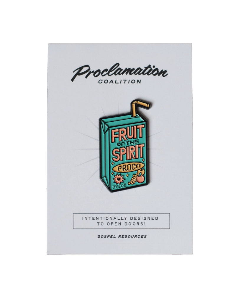 "Juice Box" Premium Enamel Pin - Proclamation Coalition