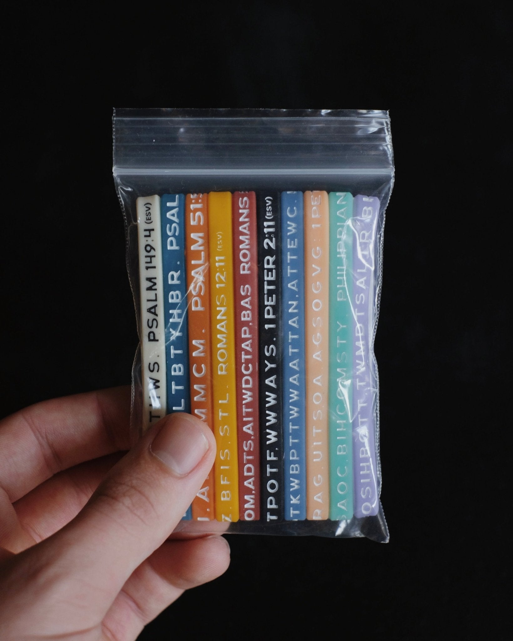Bible Memory Project - Mystery Memory Bands - Proclamation Coalition