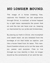 No Longer Bound Explanation Card - Proclamation Coalition