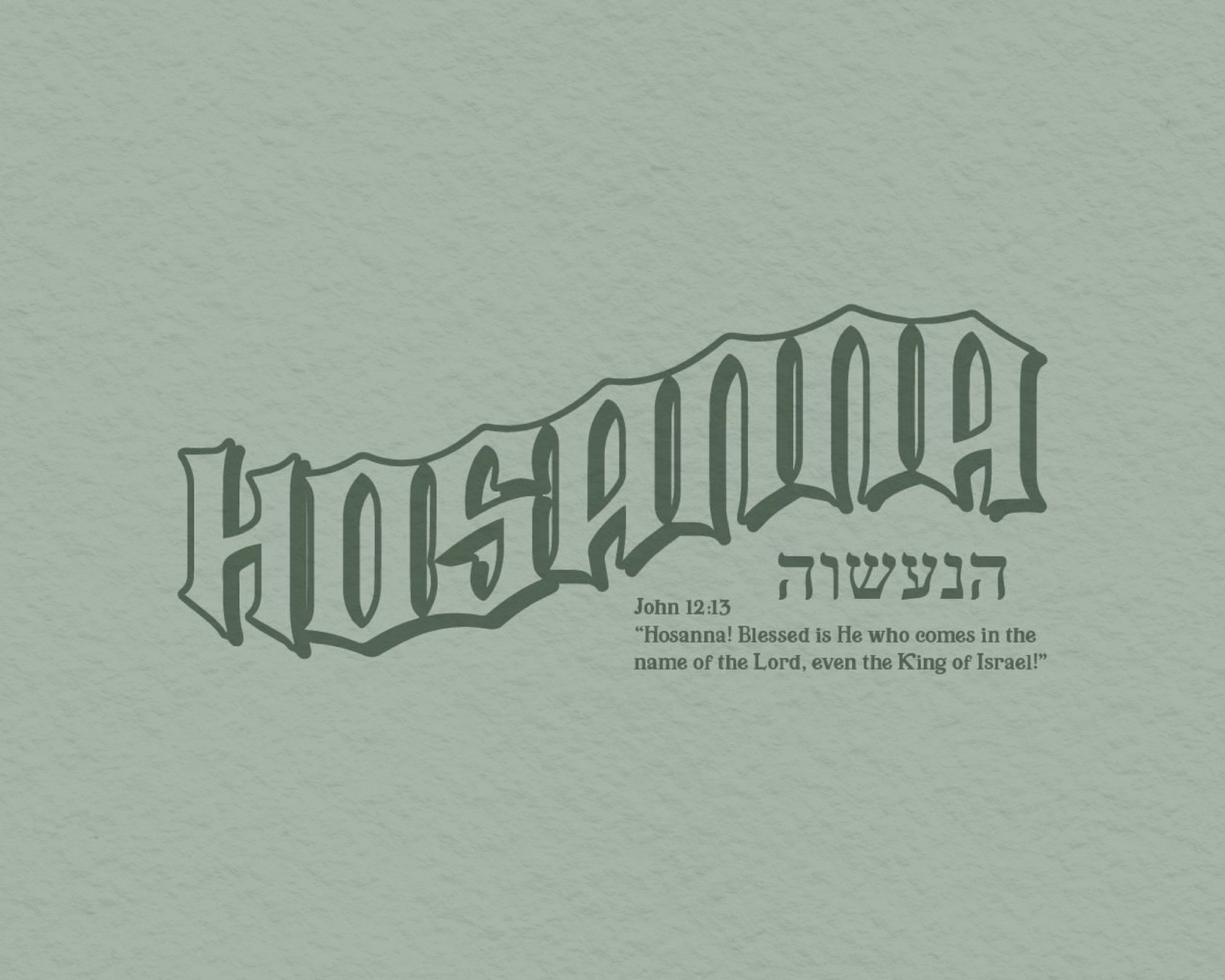 HOSANNA - Proclamation Coalition