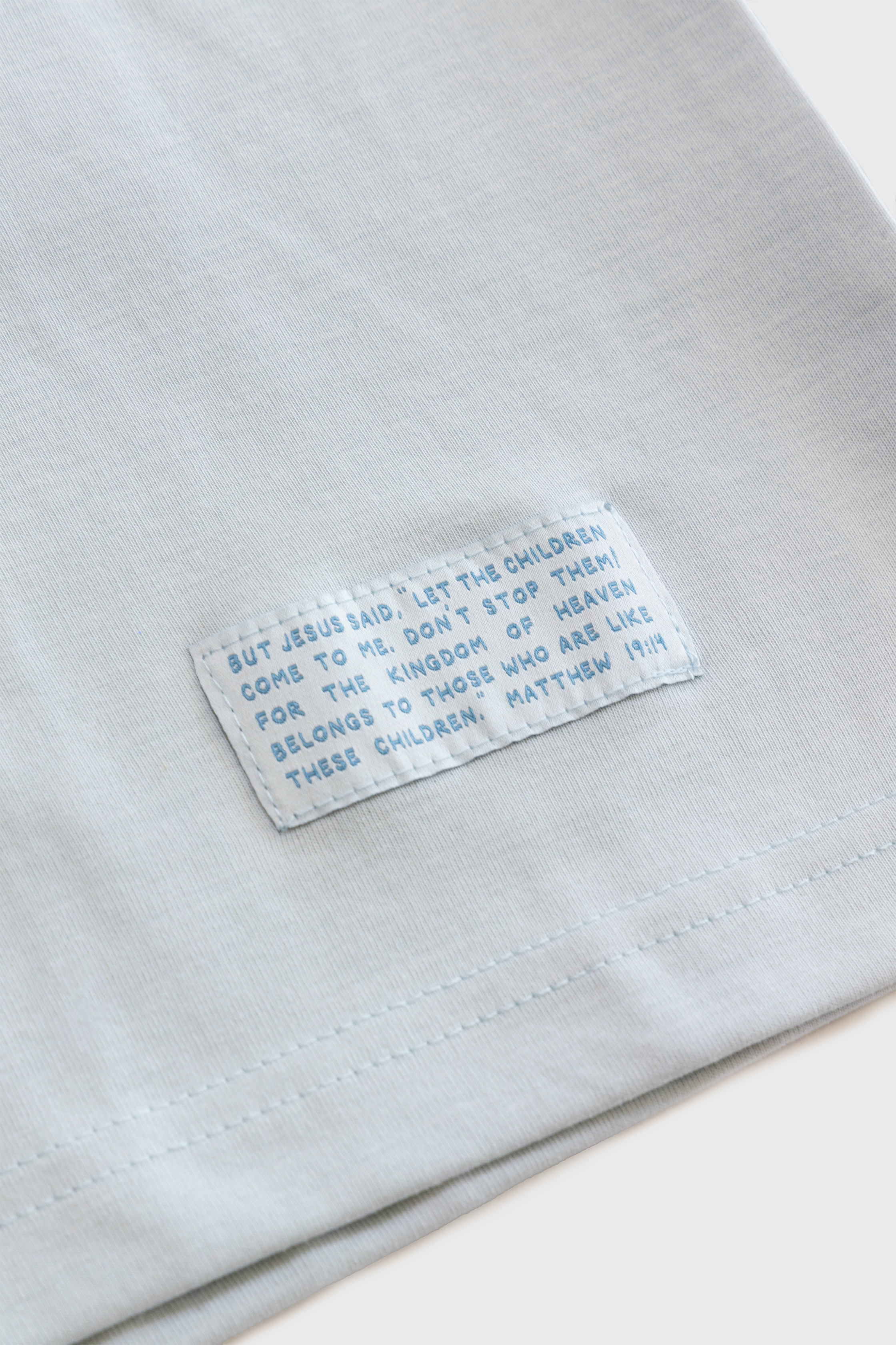 "Run To Jesus" Embroidered Essential Tee