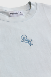 "Run To Jesus" Embroidered Essential Tee