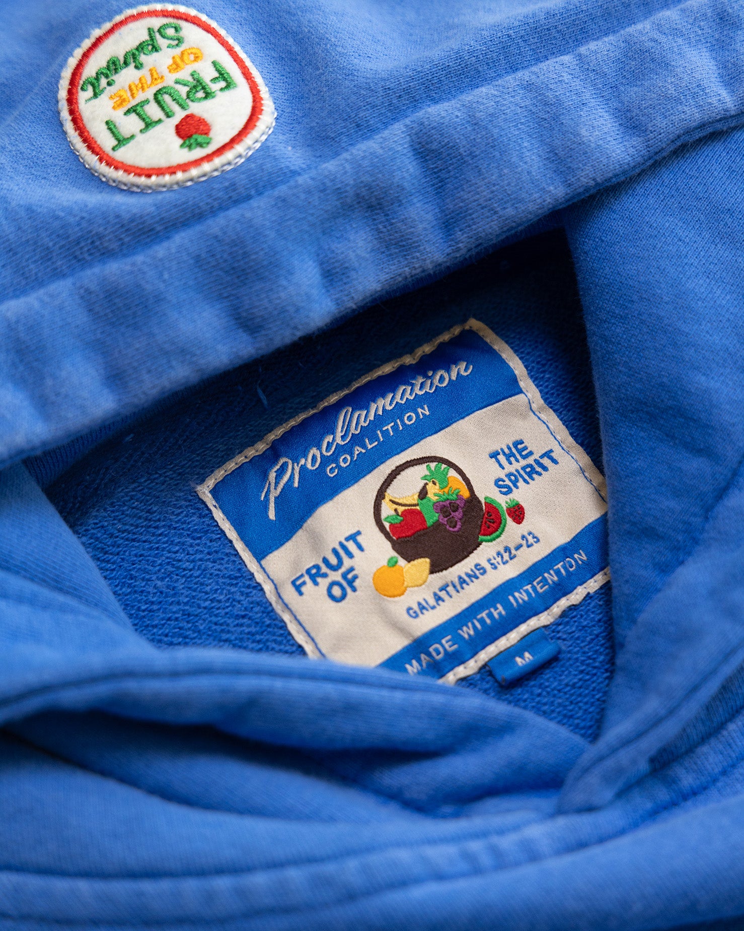 "Fruit of the Spirit - Felt Board" French Terry Hoodie