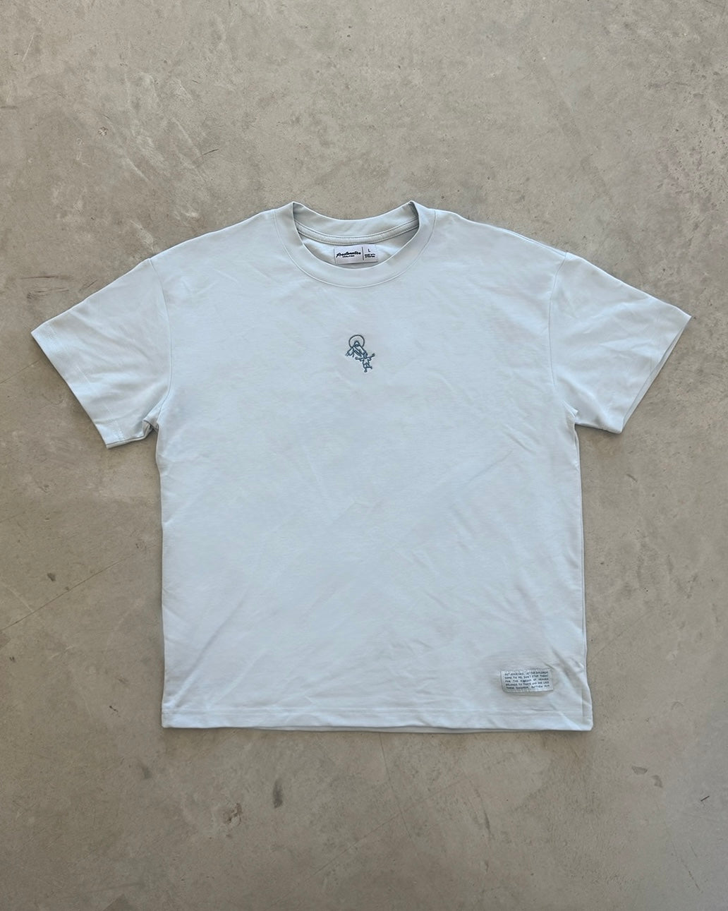 "Run To Jesus" Embroidered Essential Tee