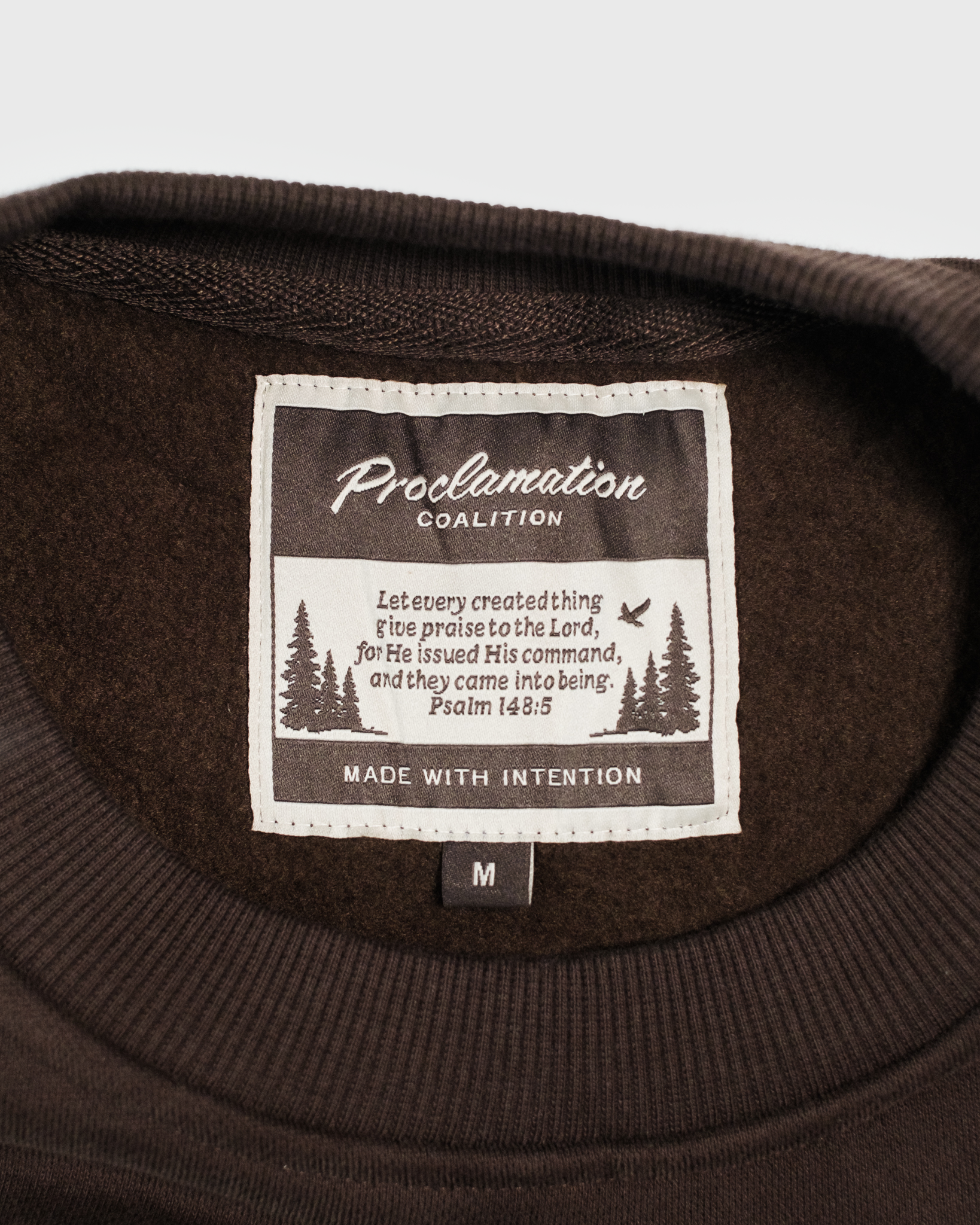 "All Creation PTL" Brown Comfort Crewneck