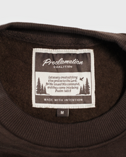 "All Creation PTL" Brown Comfort Crewneck