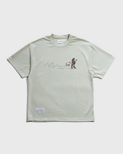 "Good Shepherd" Green Pastures Embroidered Essential Tee