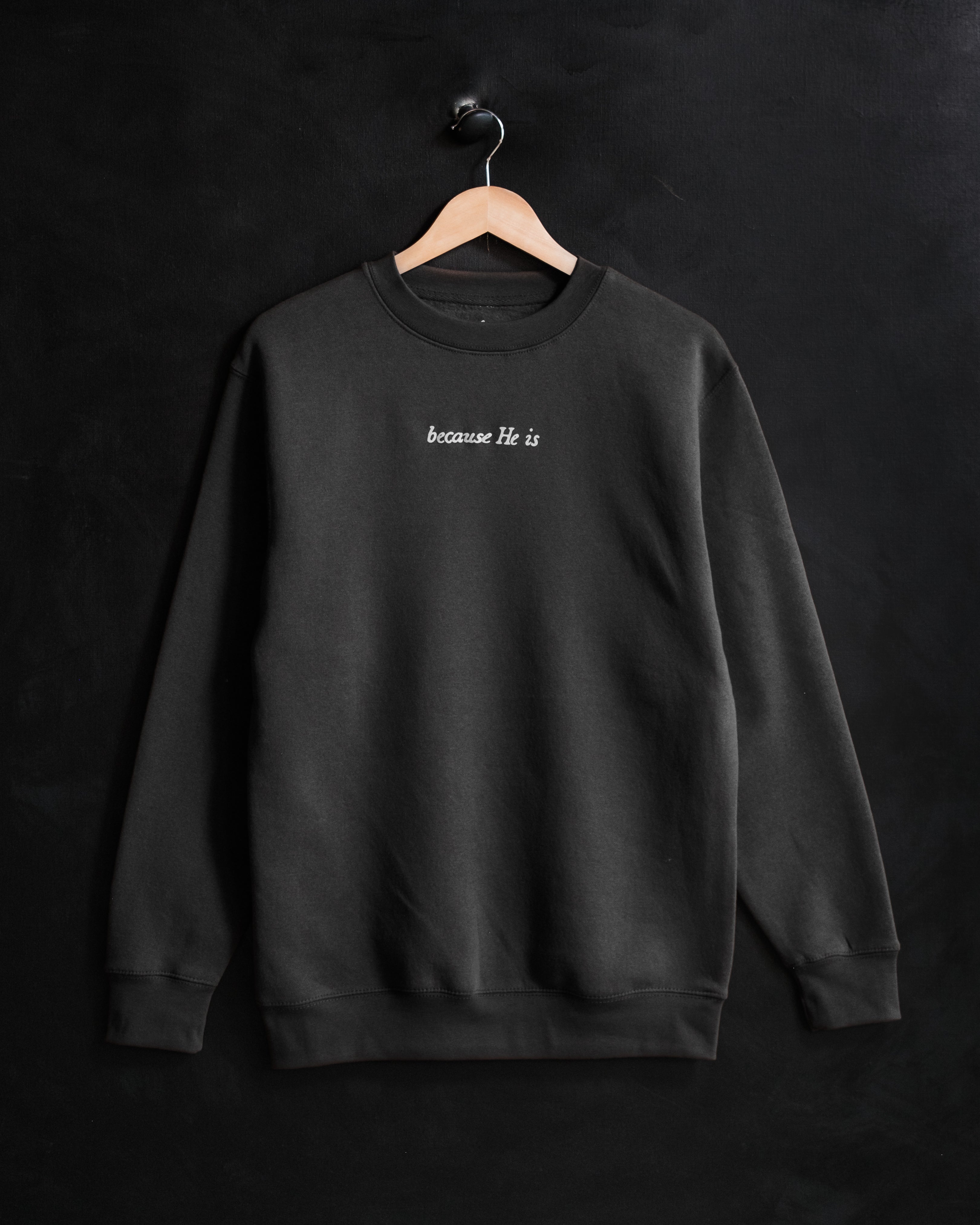 "Jesus is Coming Back" Crewneck (Black-Out)