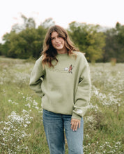 "Good Shepherd" Green Pastures Comfort Crewneck