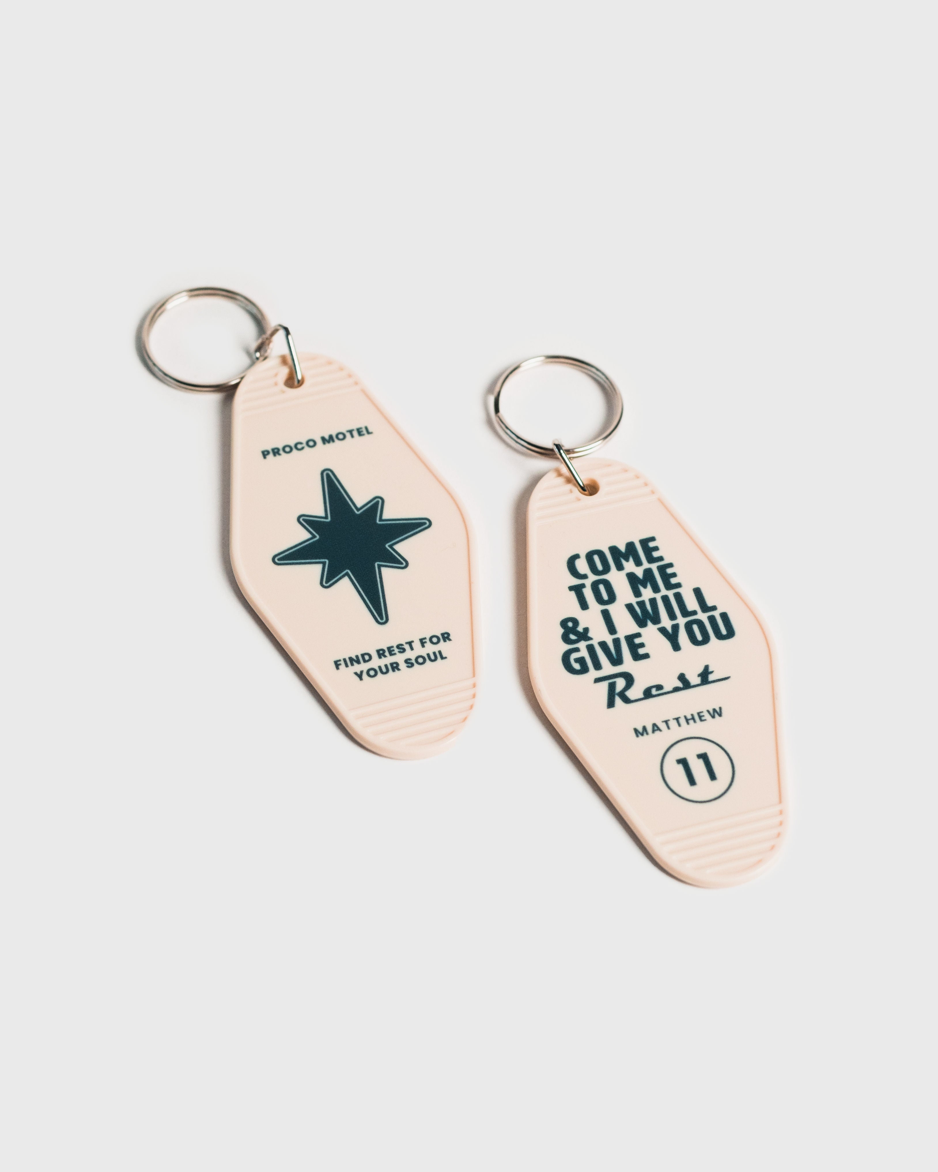 "Rest Motel" Keychain