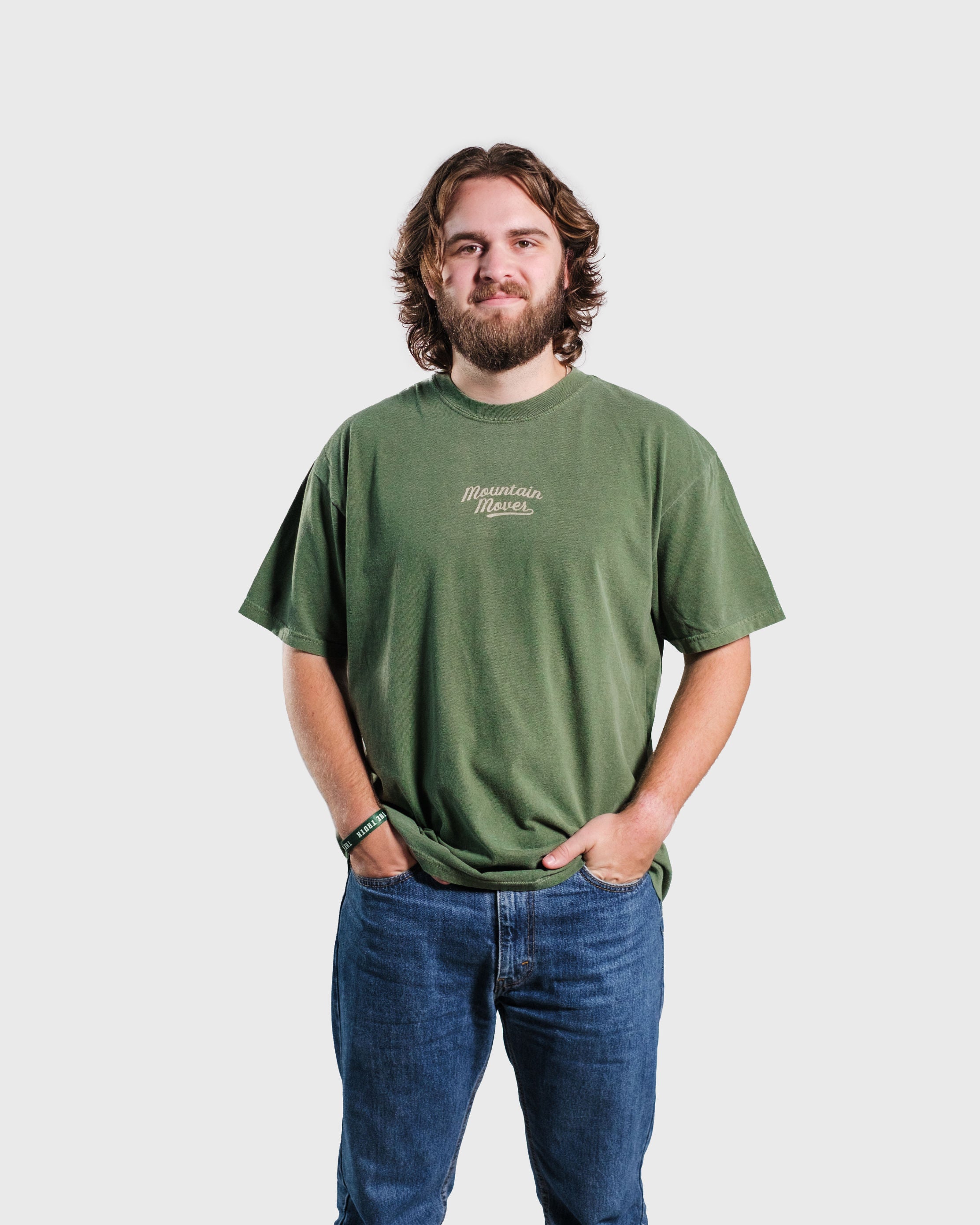 "Mountain Mover" Fern Green Tee