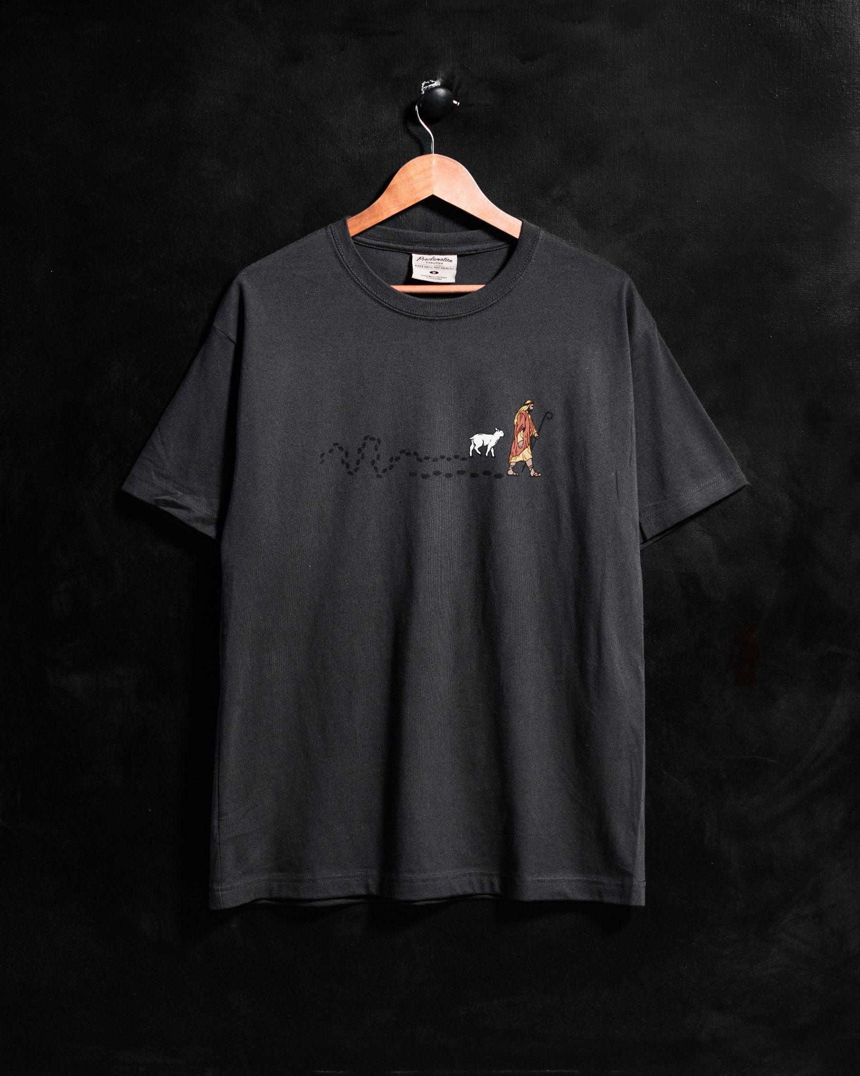 "Straight Paths" Dark Valleys Tee (Puff Print)