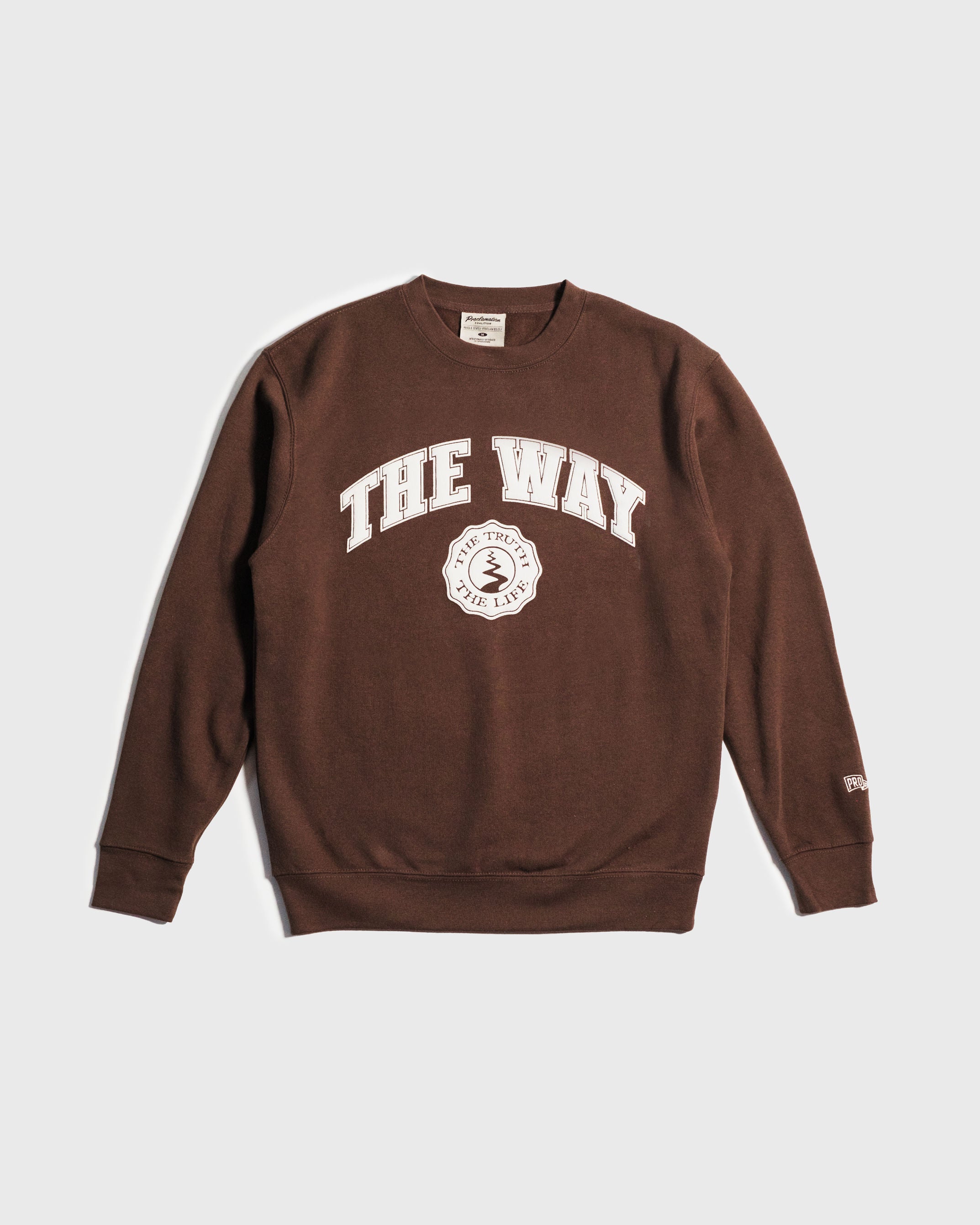 "The Way" Premium Crewneck (Puff Print)