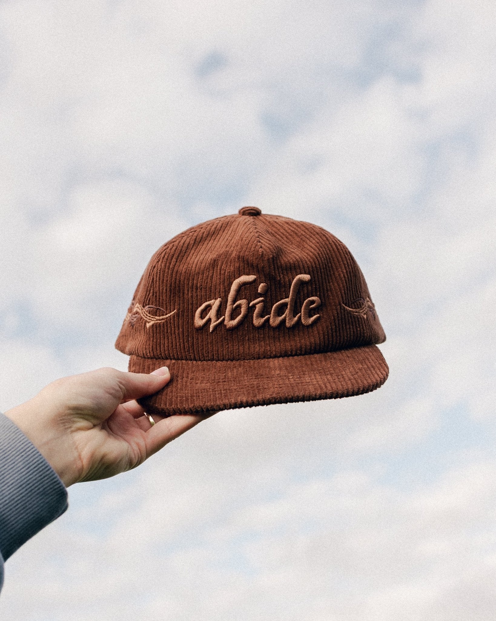 "Abide" Corduroy Hat - Proclamation Coalition