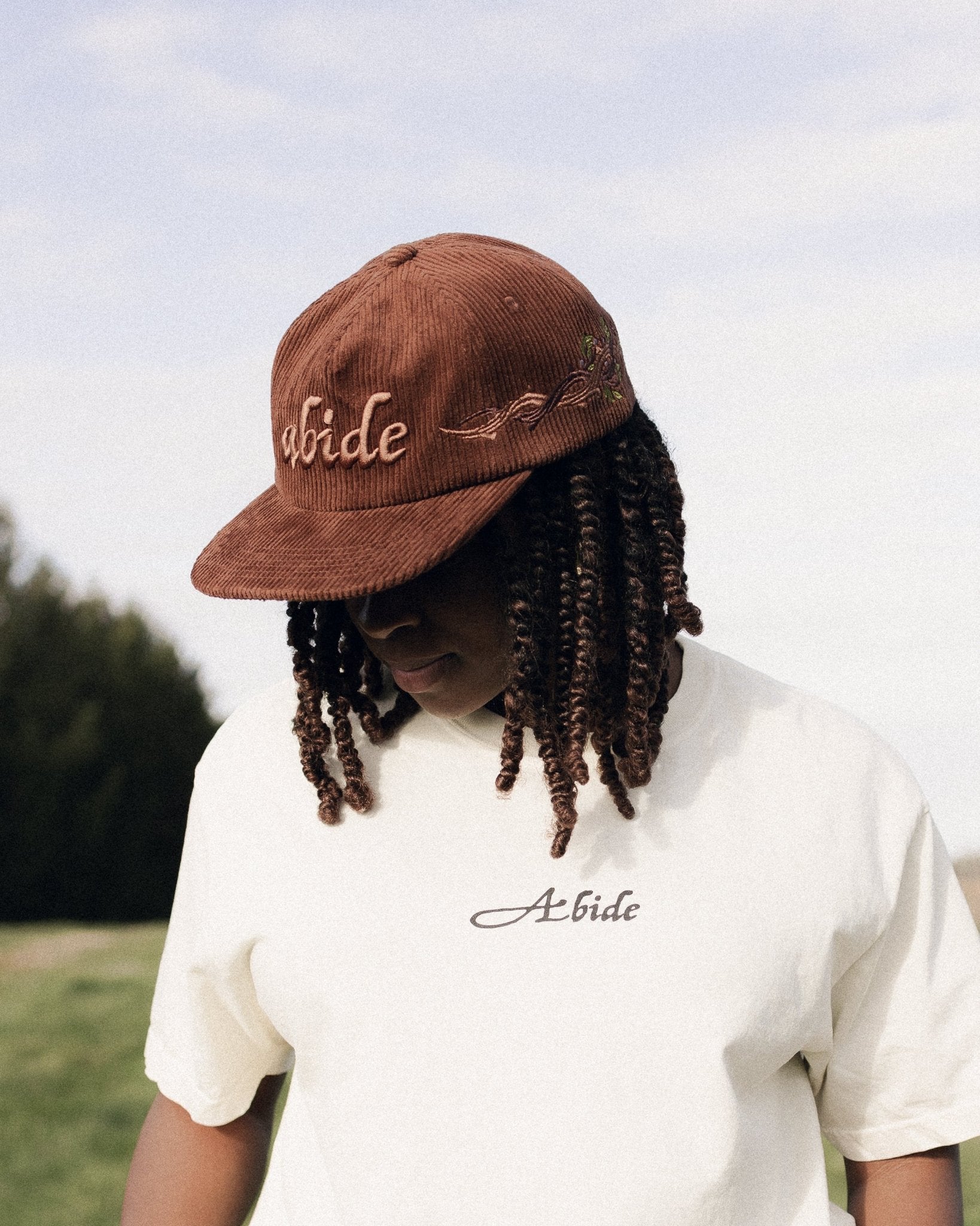 "Abide" Corduroy Hat - Proclamation Coalition