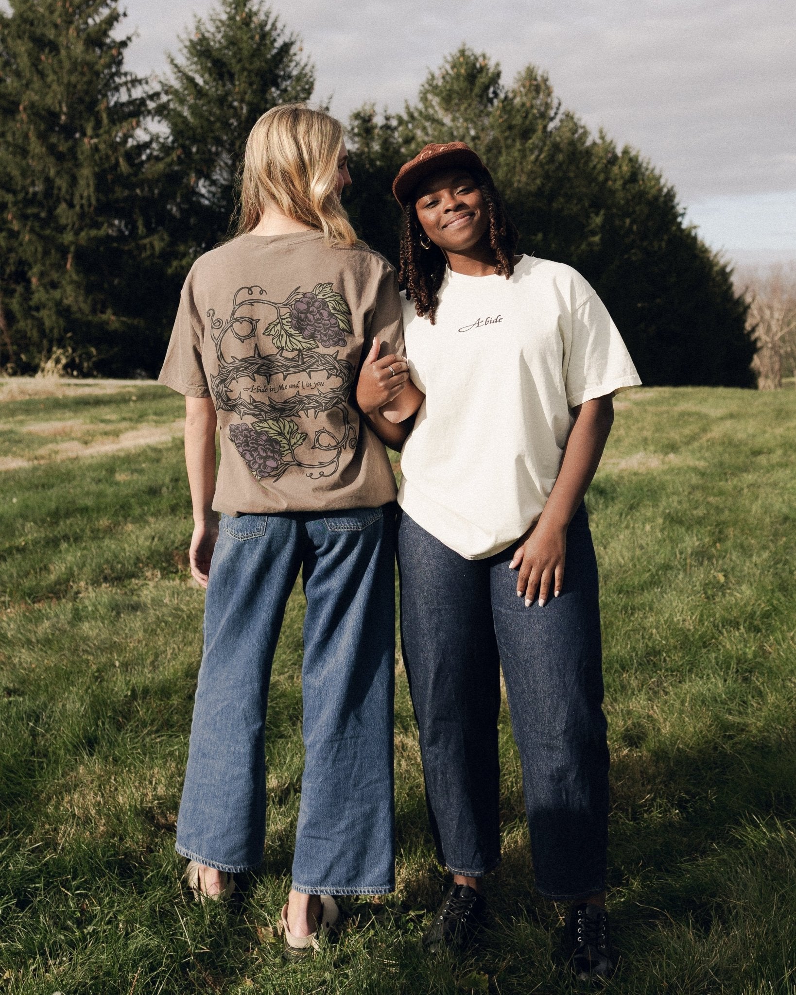 "Abide" Espresso Tee - Proclamation Coalition