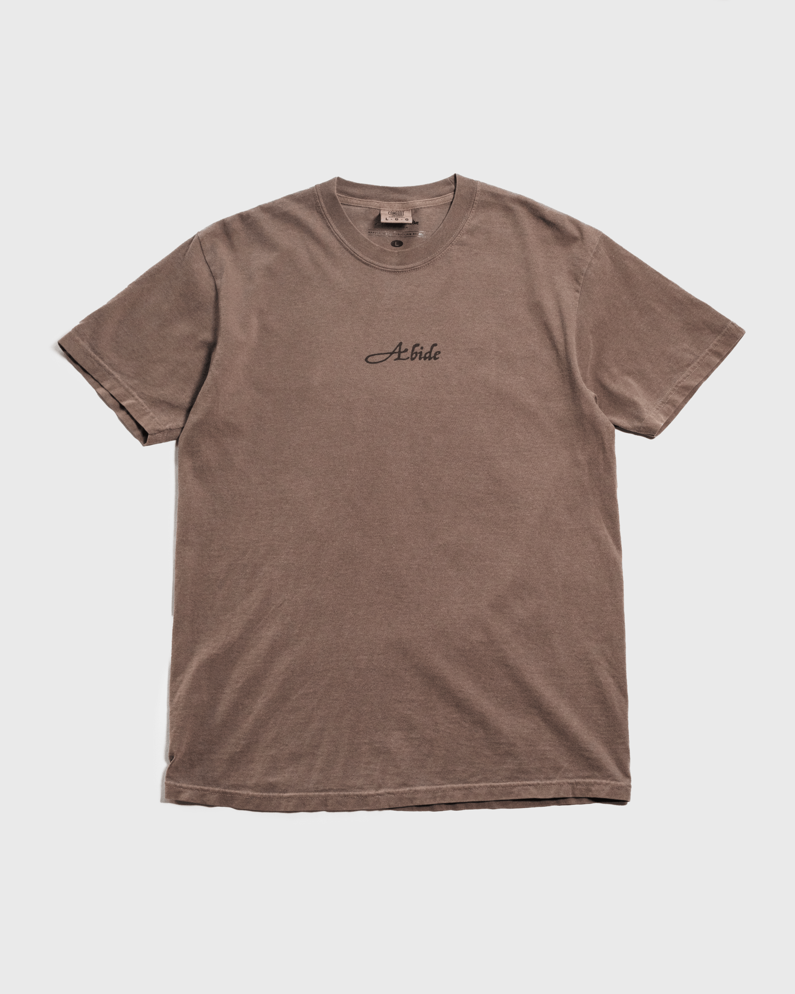 "Abide" Espresso Tee - Proclamation Coalition