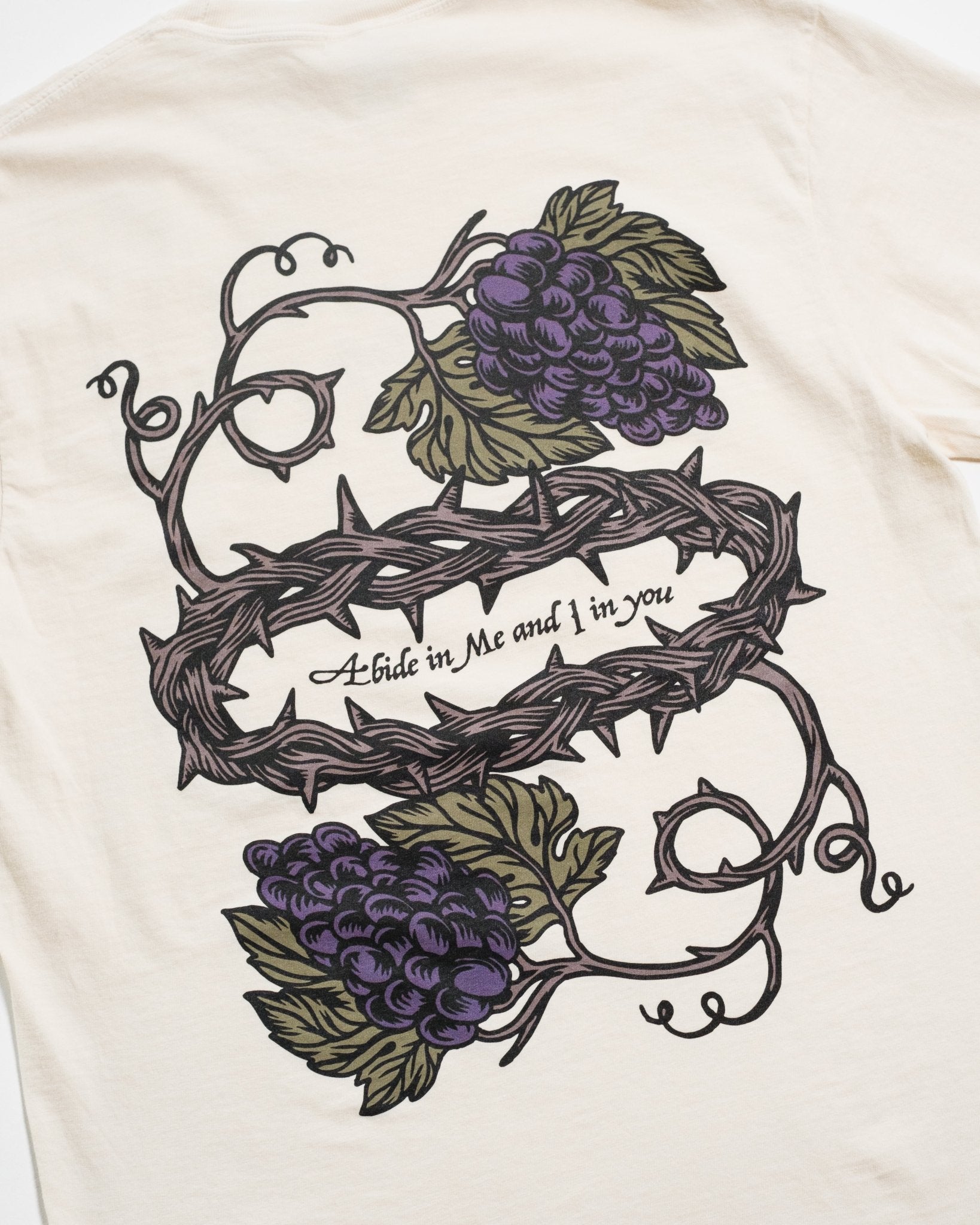 "Abide" Ivory Tee - Proclamation Coalition