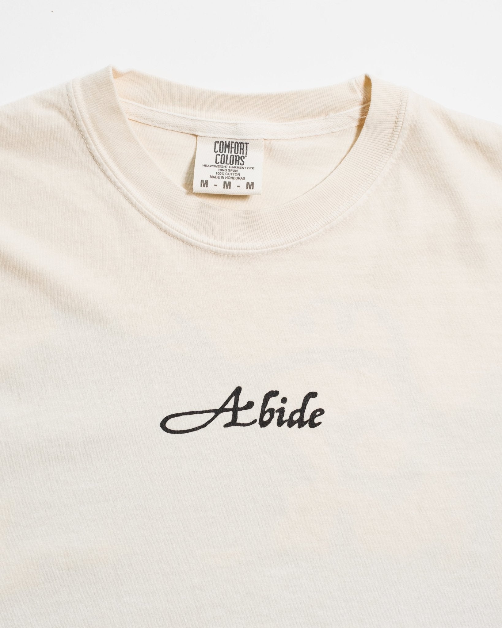 "Abide" Ivory Tee - Proclamation Coalition