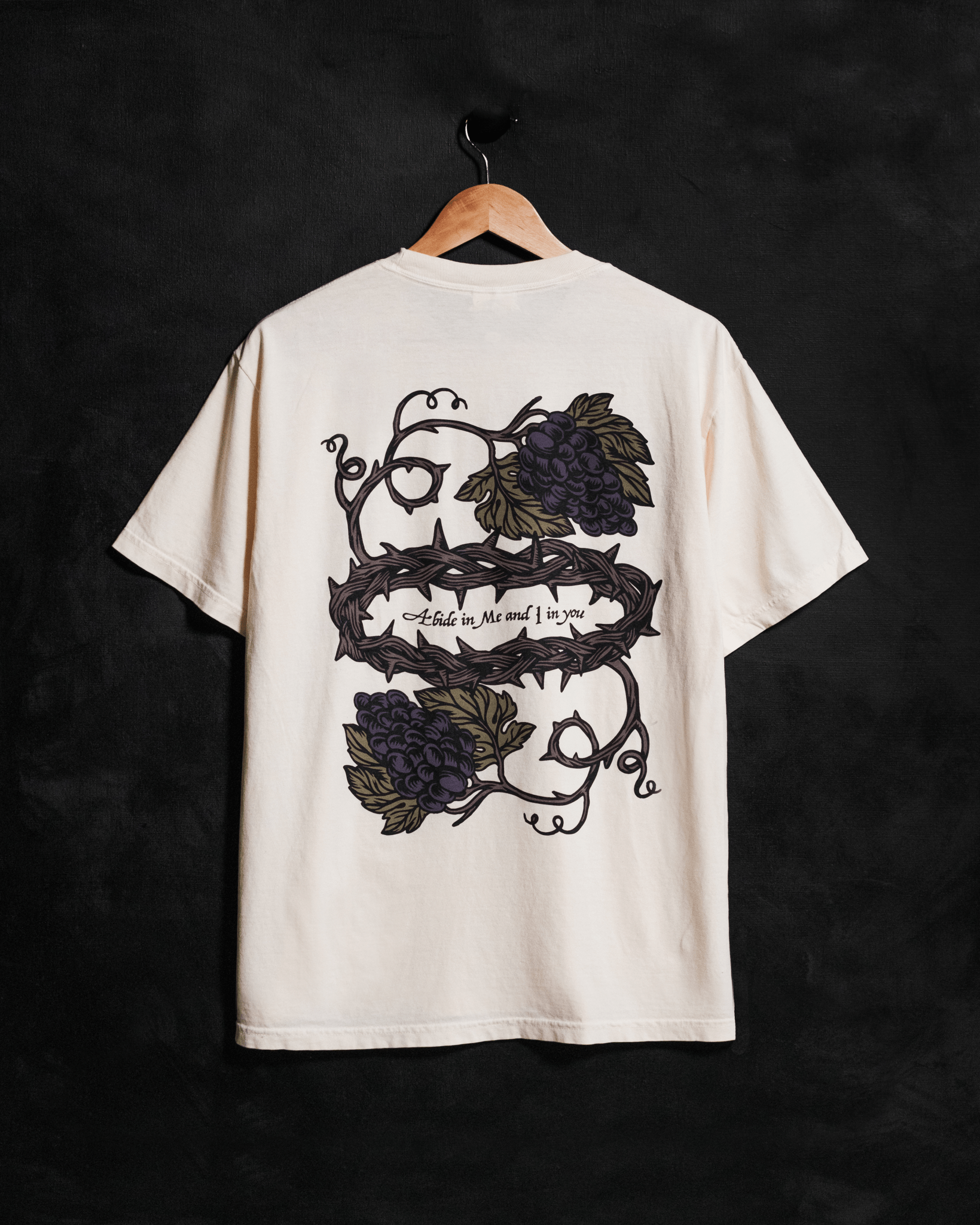 "Abide" Ivory Tee - Proclamation Coalition