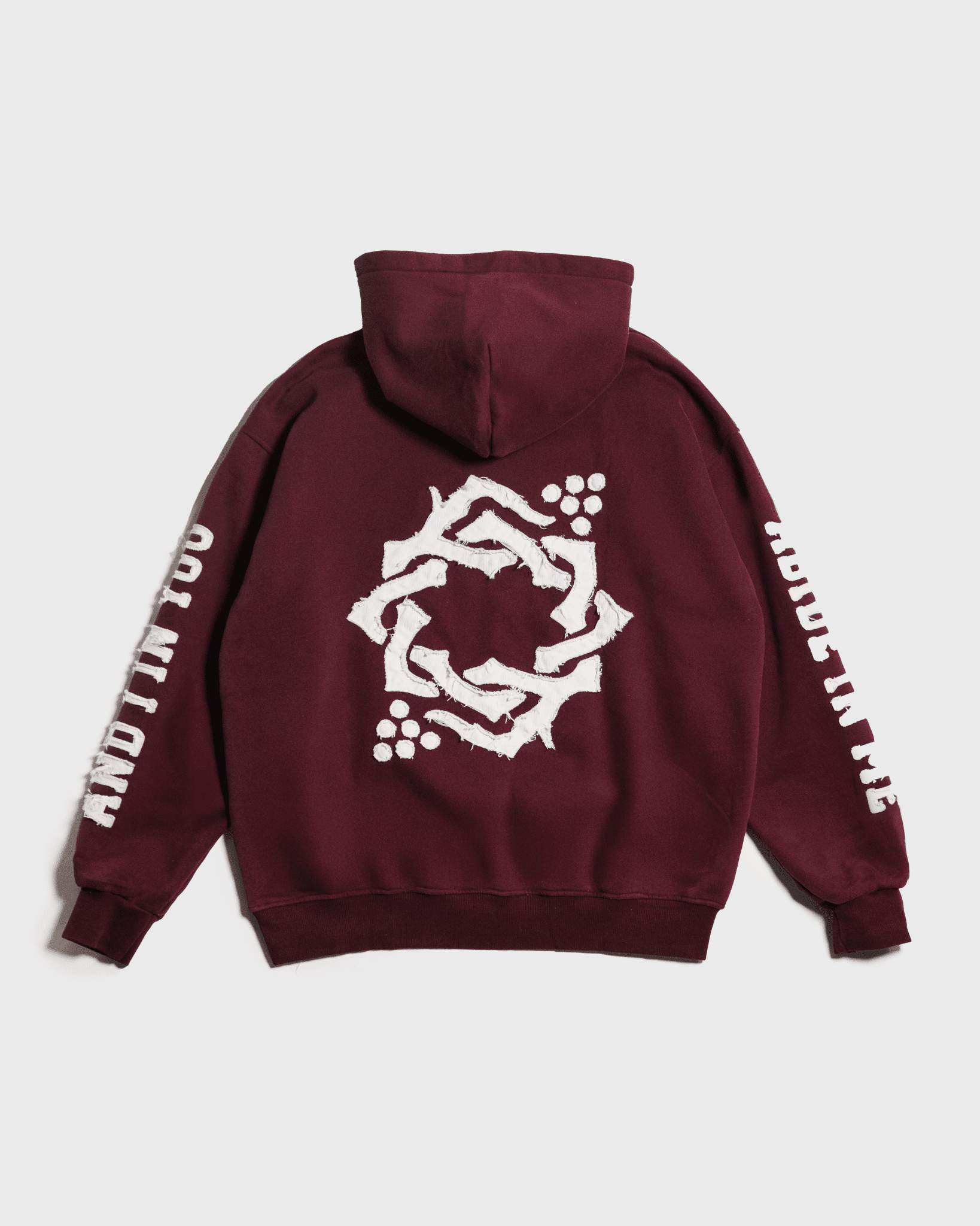 "Abide" Maroon Comfort Hoodie (Limited Edition) - Proclamation Coalition