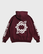 "Abide" Maroon Comfort Hoodie (Limited Edition) - Proclamation Coalition