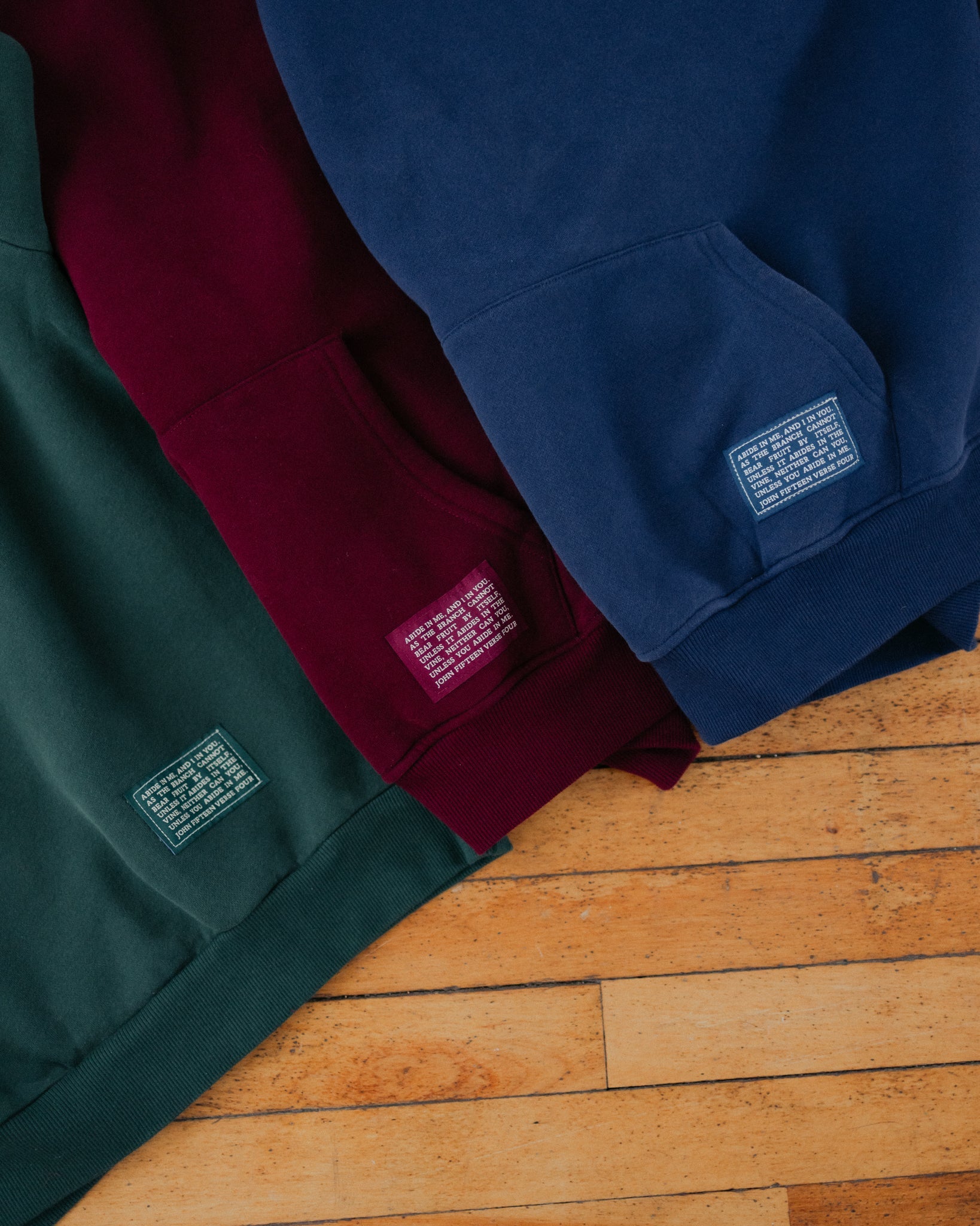 "Abide" Maroon Comfort Hoodie (Limited Edition) - Proclamation Coalition