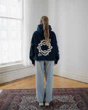 "Abide" Navy Comfort Hoodie - Proclamation Coalition