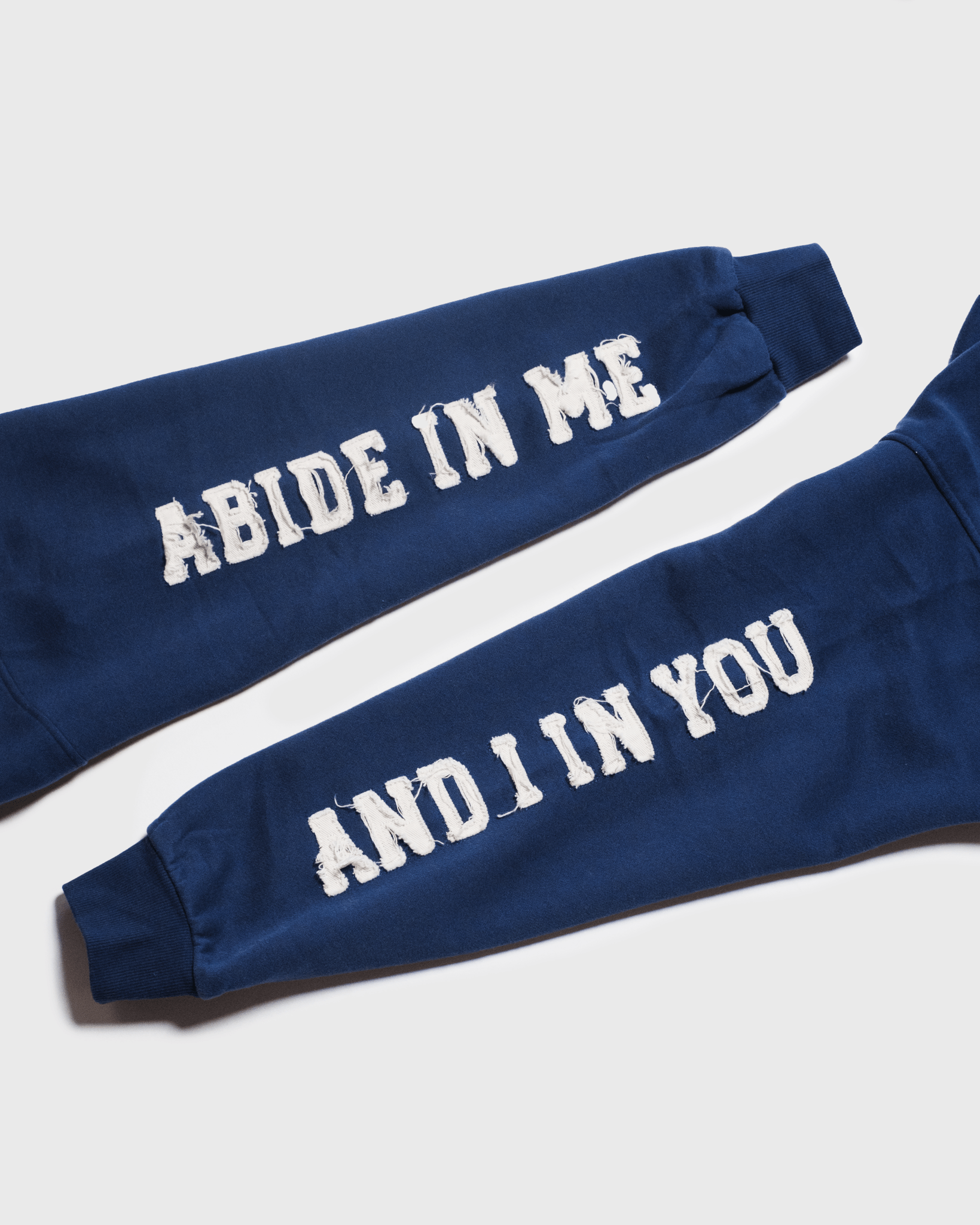 "Abide" Navy Comfort Hoodie - Proclamation Coalition
