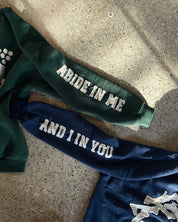 "Abide" Navy Comfort Hoodie - Proclamation Coalition