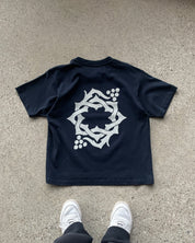 "Abide" Navy Heavyweight Tee - Proclamation Coalition