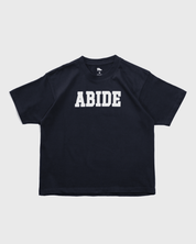 "Abide" Navy Heavyweight Tee - Proclamation Coalition