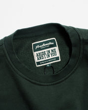 "Abide" Pine Comfort Crewneck - Proclamation Coalition