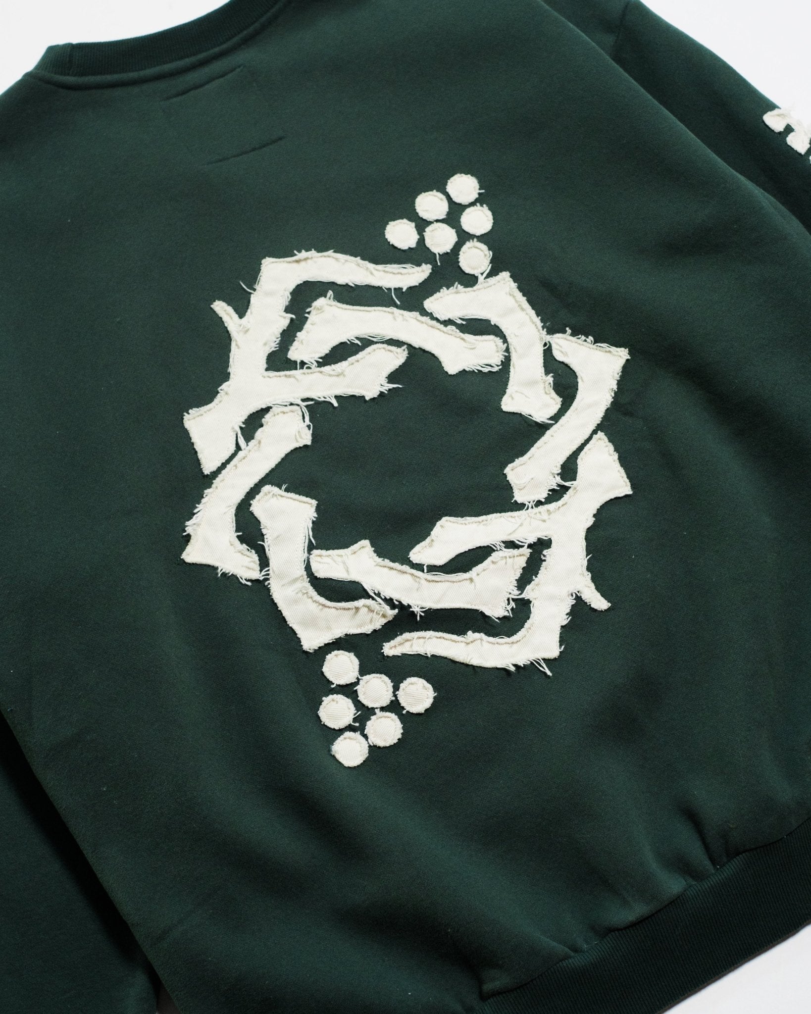 "Abide" Pine Comfort Crewneck - Proclamation Coalition