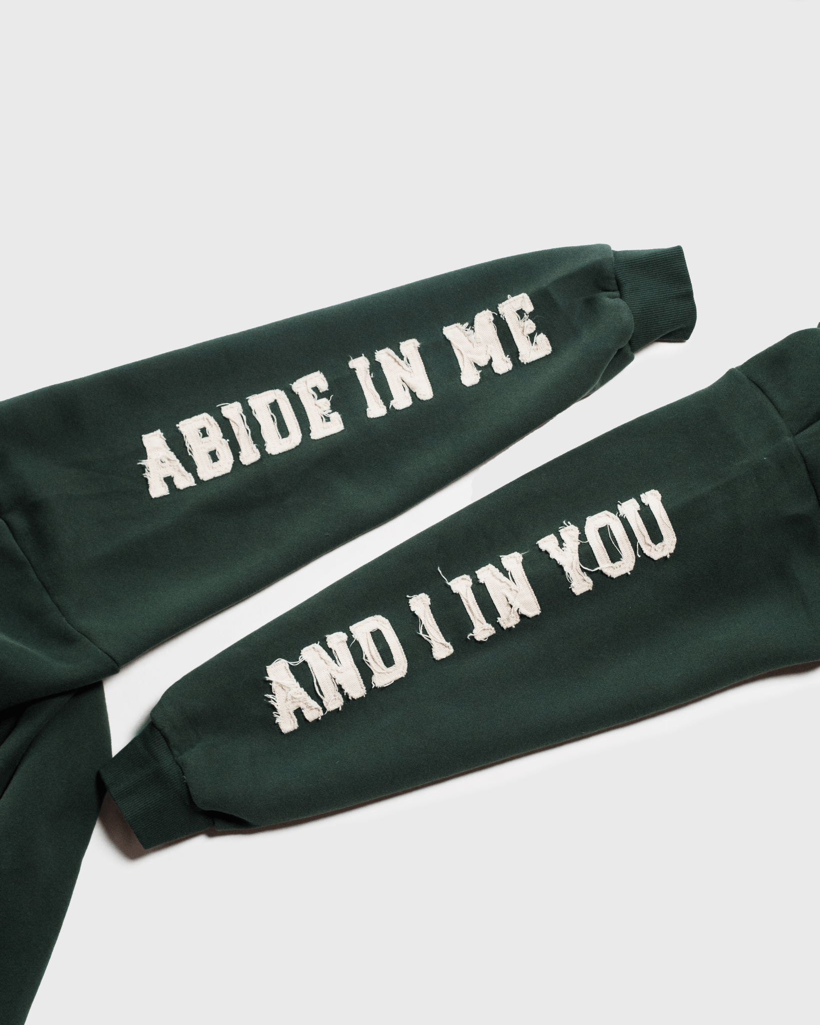"Abide" Pine Comfort Crewneck - Proclamation Coalition
