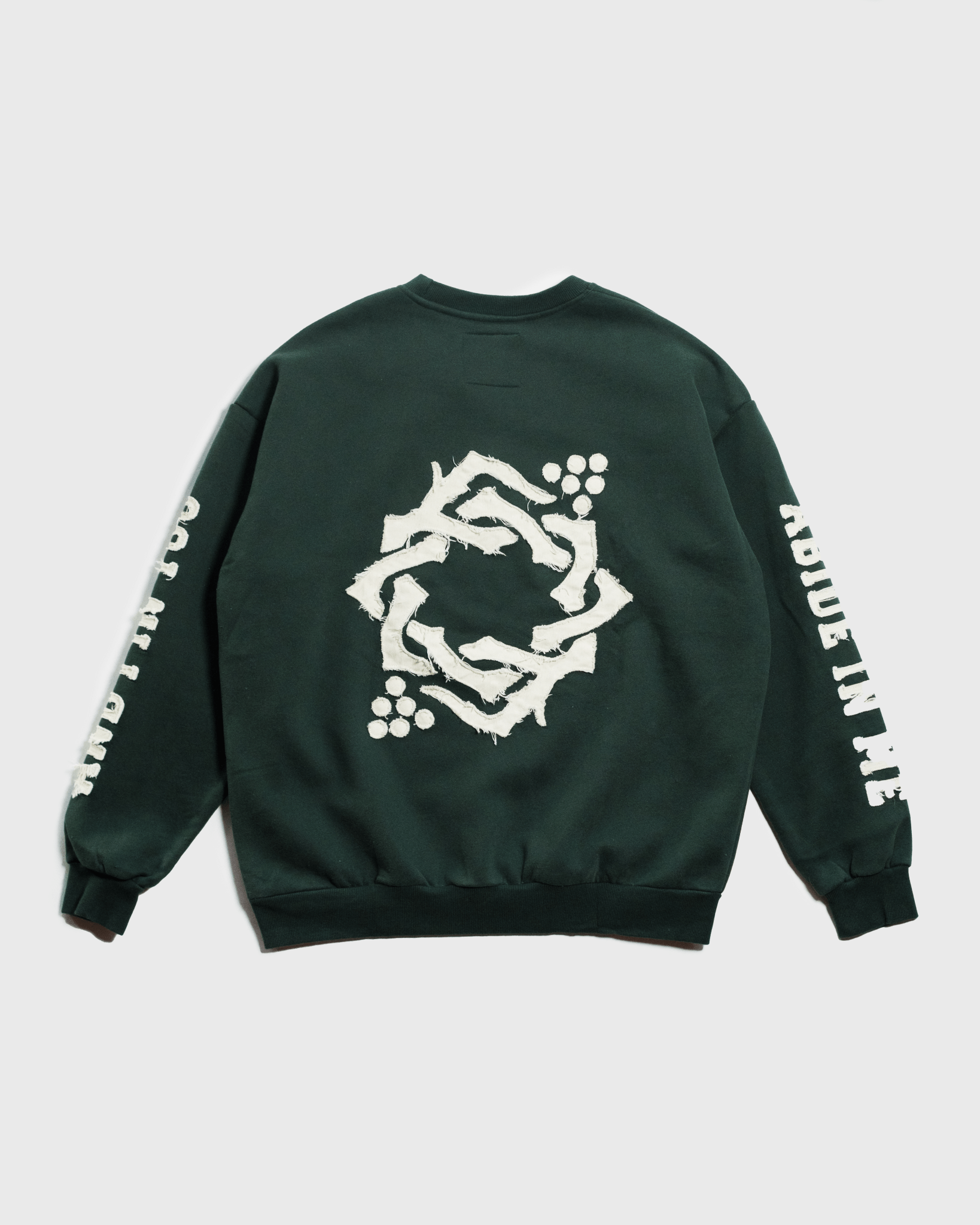 "Abide" Pine Comfort Crewneck - Proclamation Coalition
